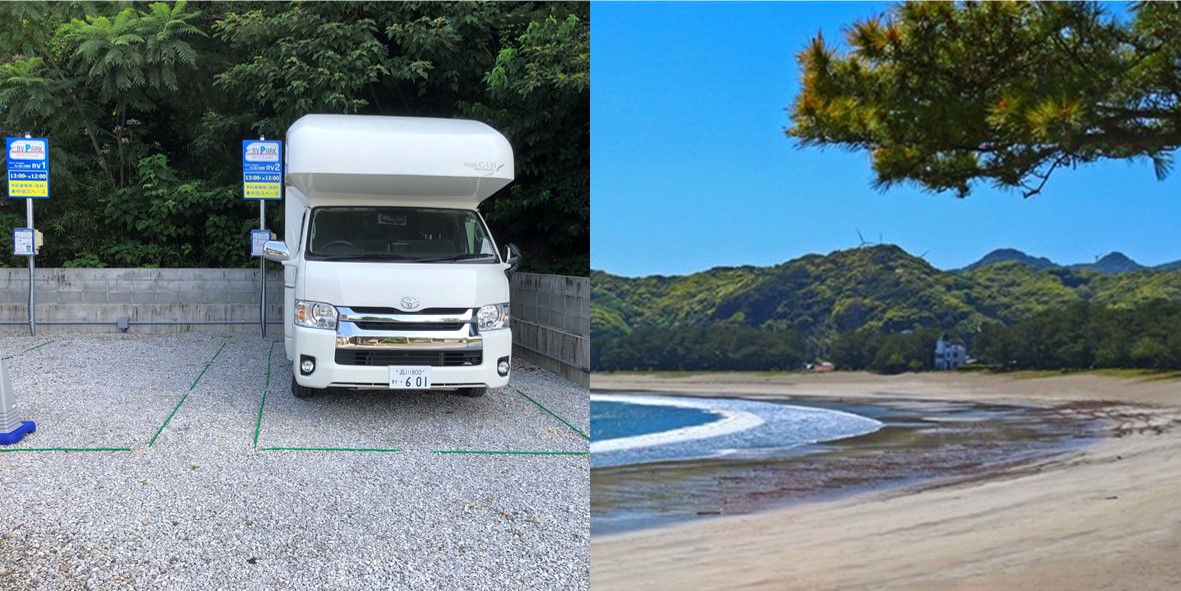 静岡県南伊豆町「RVパークsmart 弓ヶ浜いち番館」OPENしました！