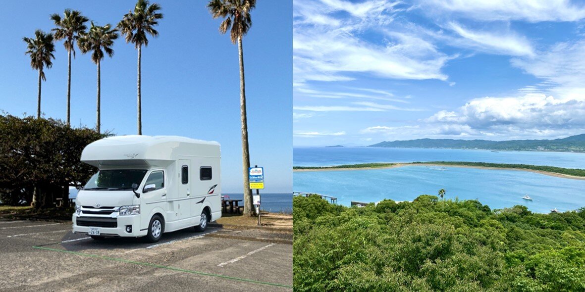 熊本県苓北町「RVパークsmart れいほく富岡海域公園」OPENしました！